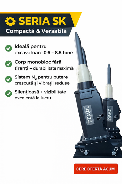 Picon Hidraulic pentru buldoexcavator JCB - Caterpillar